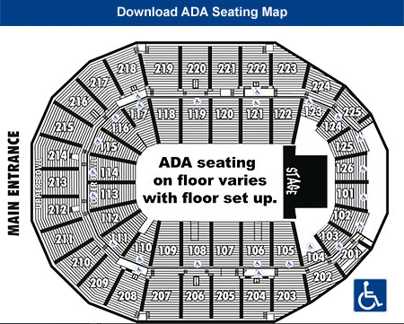 ADA Seating Chart Download