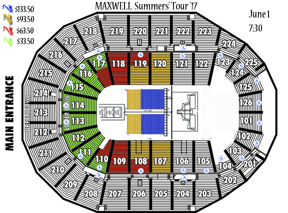 Maxwell Seating Chart
